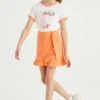WE FASHION Met Ruches - Shorts - Orange -tienda de zapatos 05142164647349caa0322c81b9ccedd7