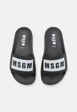 MSGM Unisex - Sandalias Planas - Black/White 11 MSGM Unisex - Sandalias Planas - Black/White -tienda de zapatos 0537564a01204bb4b64f45e2ad2bd17f