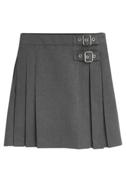 Next Kilt - Falda Plisada - Grey