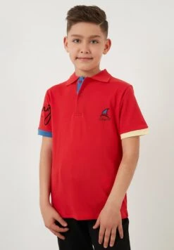 LELA Regular Fit - Shorts - Red -tienda de zapatos 0b9ae5c779a746da9ce2a12da1d3773e