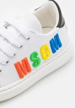 MSGM Unisex - Zapatillas - White, Multi-Coloured -tienda de zapatos 11d6abe886f54ef6bfe64d9d1e6d5641