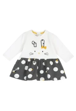 CHICCO Long Sleeve For - Size - Vestido Informal - Grey