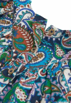 Next Ruffle Standard - Vestido Informal - Blue Paisley -tienda de zapatos 1871efc5ee264ff59861256db18a2323