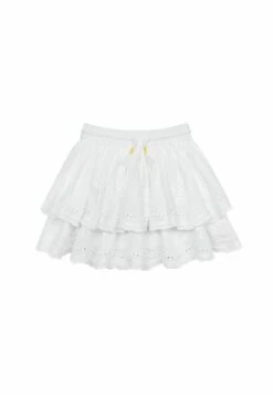 Minoti Falda Acampanada - White