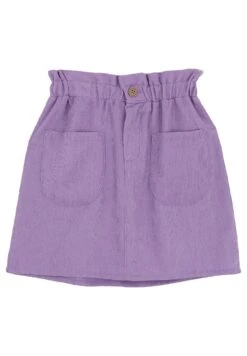 DeFacto Paperbag - Falda Acampanada - Blue