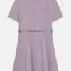 Calvin Klein Jeans Punto Tape Dress - Vestido Ligero - Lavender Aura