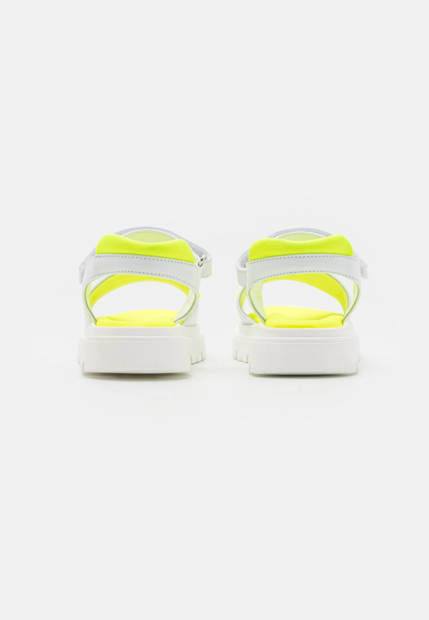 MSGM Unisex - Sandalias - White/Yellow 5 MSGM Unisex - Sandalias - White/Yellow - Imagen 3