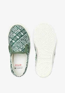 Lacoste X Netflix - Sneakers Vulcanisées - Mocasines - Dk Grn/Off Wht -tienda de zapatos 2a08a78be4a54751a6ad540e0b407c41