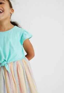 Next Vestido Informal - Teal Blue Rainbow -tienda de zapatos 2a95efd0ea2747c1a8b4b6ba86c424fd