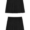 Next 2 Pack Pleat - Falda Acampanada - Black -tienda de zapatos 2b68b22fdad24a9a96bad3d1700a0107