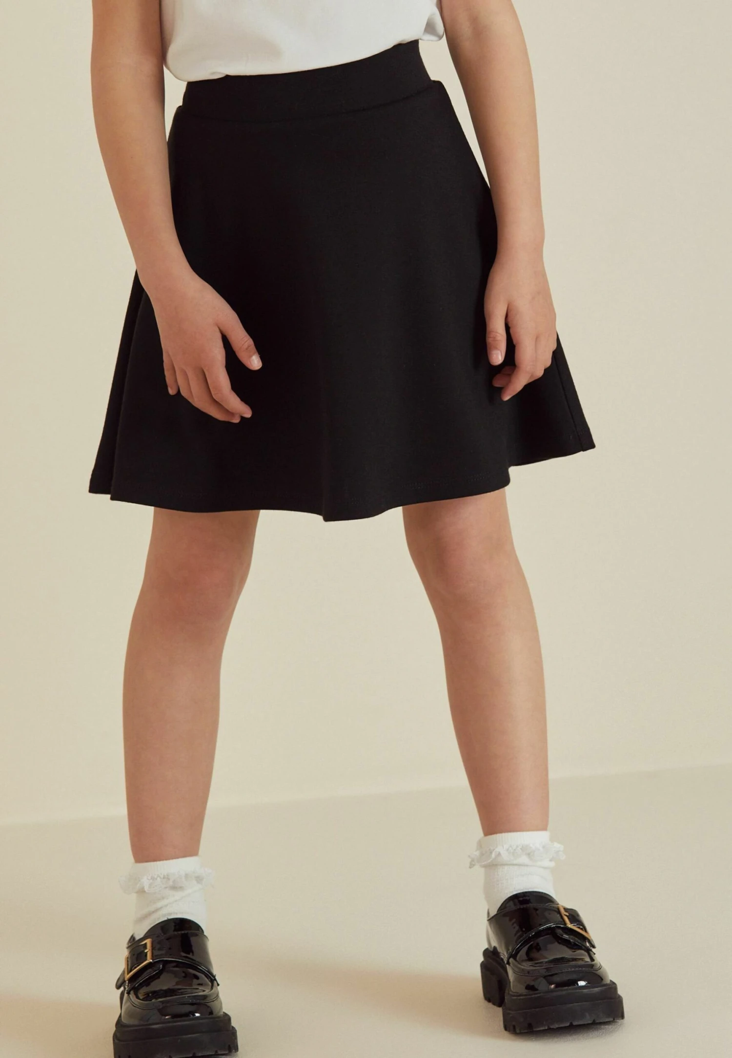 Next Stretch Pull-On School Skater Standard - Falda Acampanada - Black 4 Next Stretch Pull-On School Skater Standard - Falda Acampanada - Black - Imagen 2