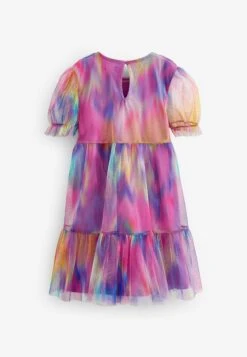 Next Tiered Tulle - Vestido De Cóctel - Pink Purple Rainbow Sparkle -tienda de zapatos 372f13ecadc64e9d9b5268c9df69715f