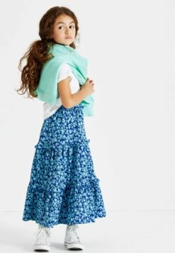 Next Standard - Falda Larga - Blue Floral