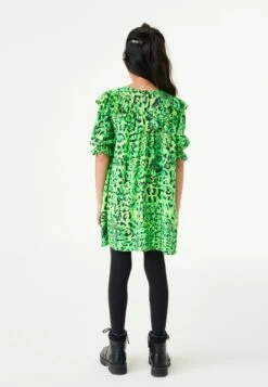 Next Printed Ruffle Detail Standard - Vestido Informal - Green -tienda de zapatos 3bb37348e5294b34b0b01c430b7961d4