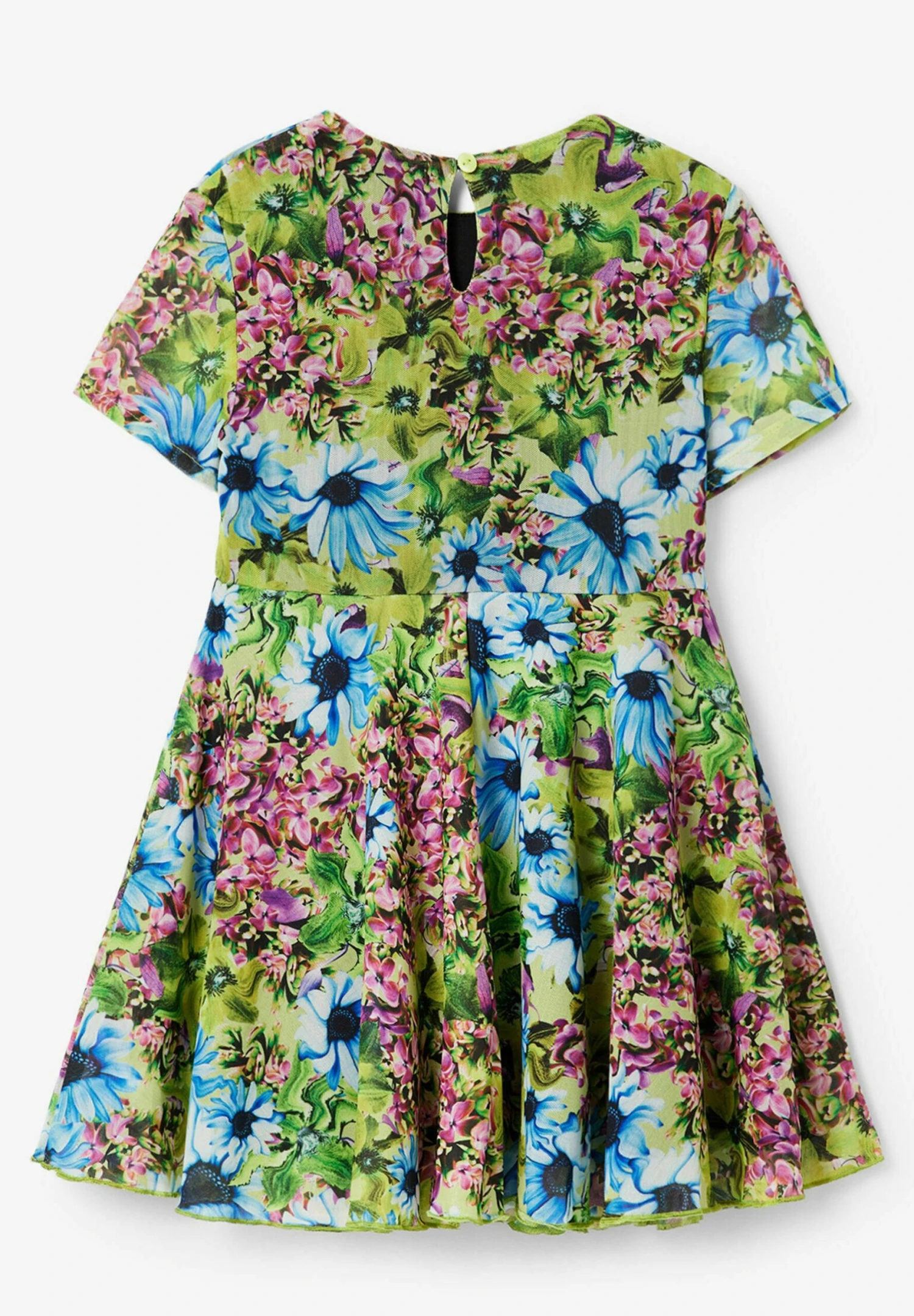 Desigual Tulle Flower - Vestido Informal - Blue 4 Desigual Tulle Flower - Vestido Informal - Blue - Imagen 2