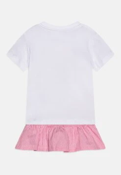 MOSCHINO Baby Skirt Set - Camiseta Estampada - White + Rosa -tienda de zapatos 401bc7cdb92d4d0e872c830b0b24d0de