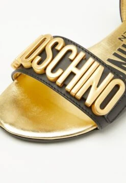 MOSCHINO Sandalias - Black/Gold -tienda de zapatos 423ec63cafc845adb71ff3308962ff60