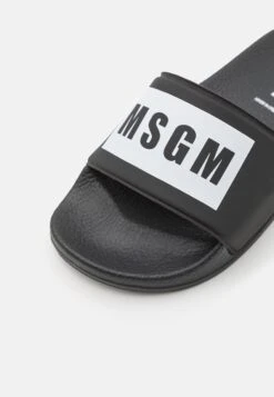 MSGM Unisex - Sandalias Planas - Black/White 13 MSGM Unisex - Sandalias Planas - Black/White -tienda de zapatos 46ac46e962644dc18a8e158ae722b505