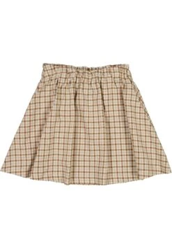 Wheat Alisa - Falda Acampanada - Golden Dove Check