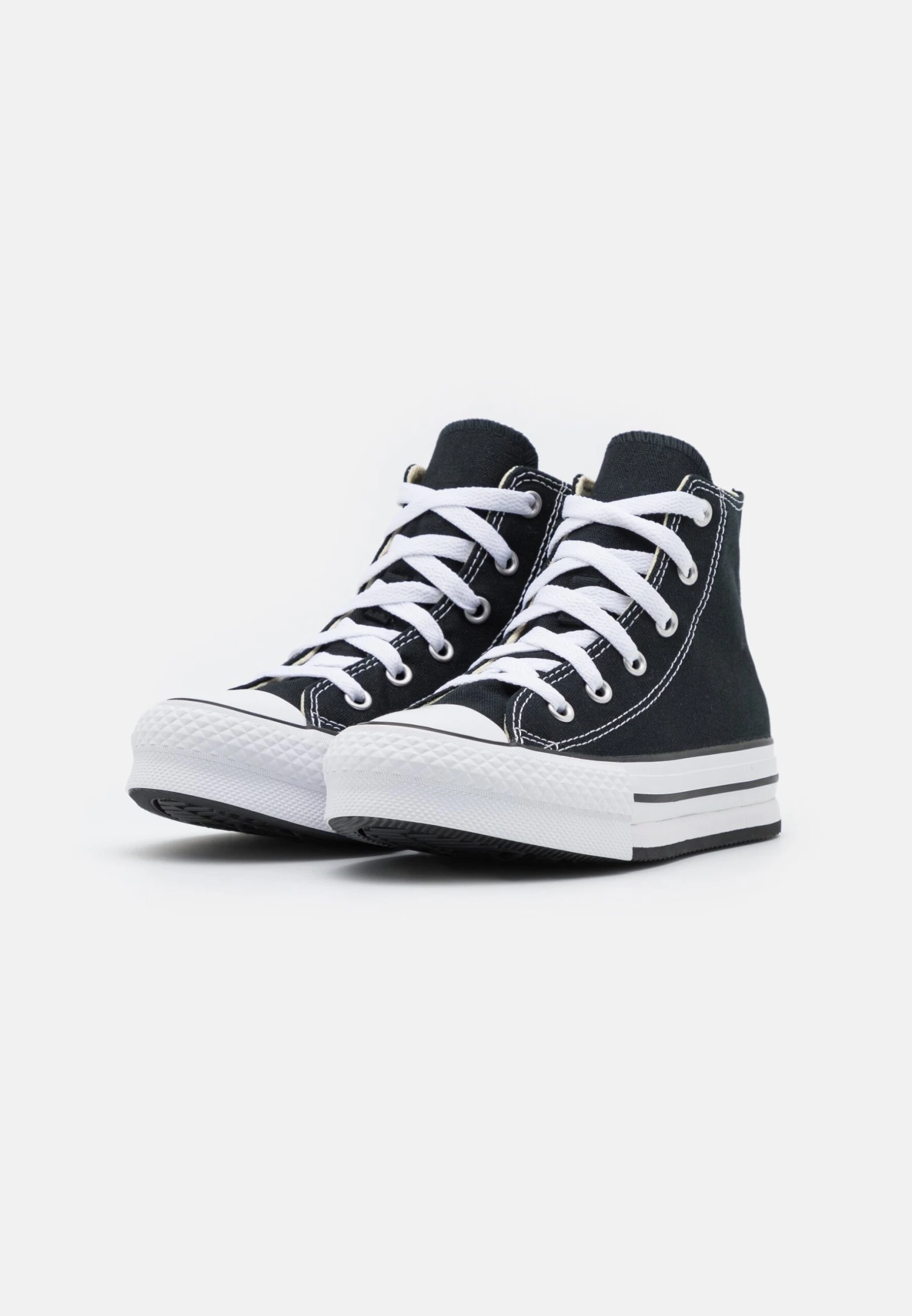 Converse Chuck Taylor All Star Lift Platform Unisex - Zapatillas Altas - Black/White 4 Converse Chuck Taylor All Star Lift Platform Unisex - Zapatillas Altas - Black/White - Imagen 2