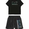 EA7 Emporio Armani Conjunto - Pantalón Corto De Deporte - Black -tienda de zapatos 4e1a401d9136473fa4c09bee9d5f0324
