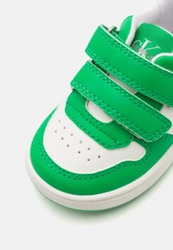 Calvin Klein Jeans Unisex - Zapatillas - Green/White -tienda de zapatos 517f2df988c94de69d33c0f4be4647da