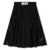 DKNY Falda Acampanada - Black