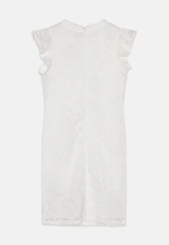Guess Junior Lace Dress - Vestido De Cóctel - Pure White -tienda de zapatos 5ed1261df14d4a5787292a1772b47b0f