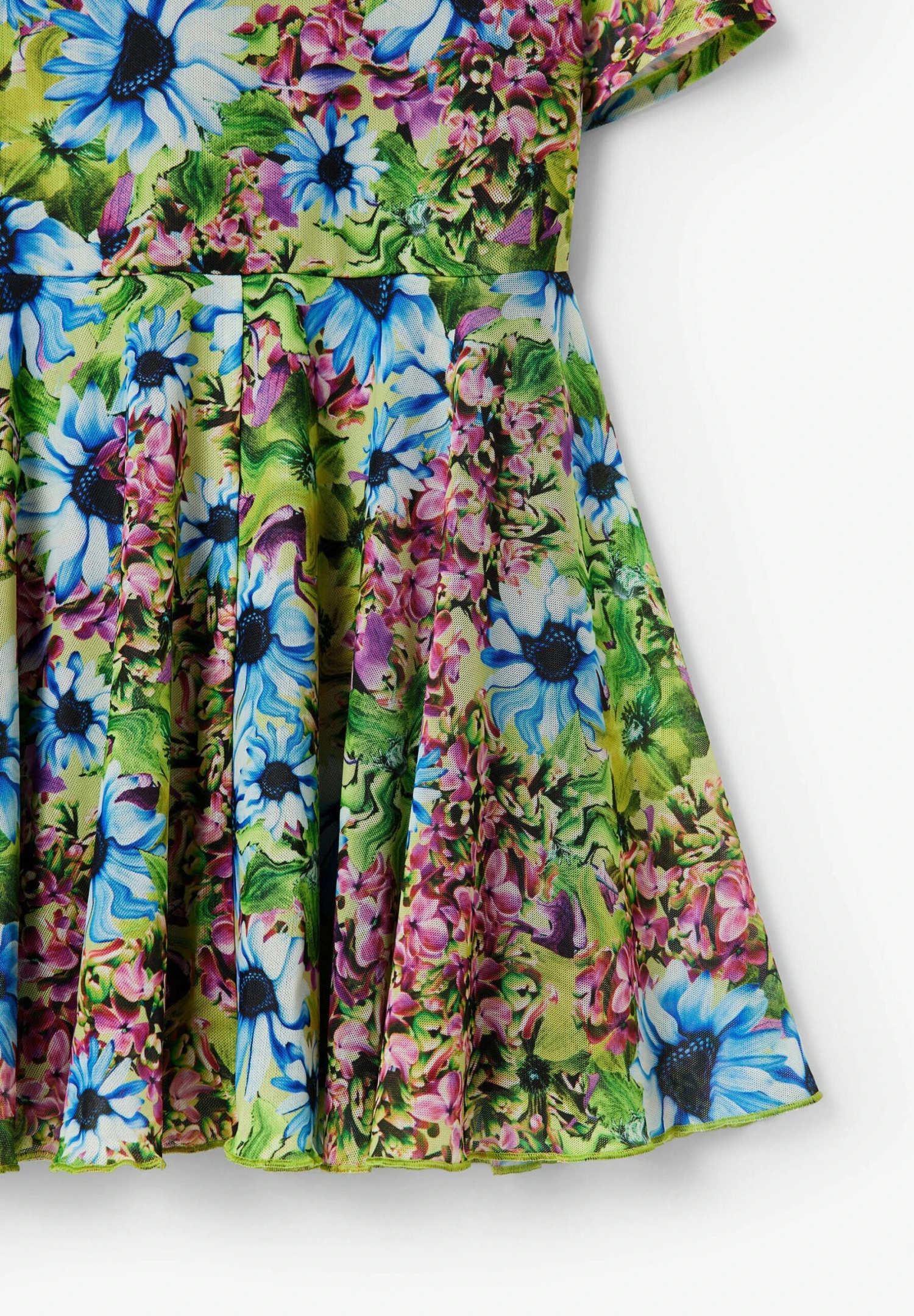 Desigual Tulle Flower - Vestido Informal - Blue 5 Desigual Tulle Flower - Vestido Informal - Blue - Imagen 3