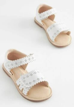 Next Adjustable Strap ScallopWide Fit G - Sandalias - White -tienda de zapatos 67b0654954f94ba3a37d832e8c8a0b67