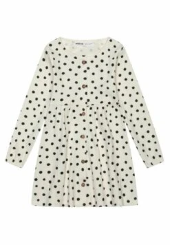 Minoti Spotty - Vestido De Punto - Cream