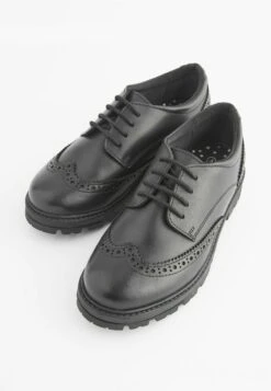 Next School Chunky Brogues Wide Fit G - Zapatos De Vestir - Black 9 Next School Chunky Brogues Wide Fit G - Zapatos De Vestir - Black -tienda de zapatos 6a72b62261b34e289425fe07d49eb09c