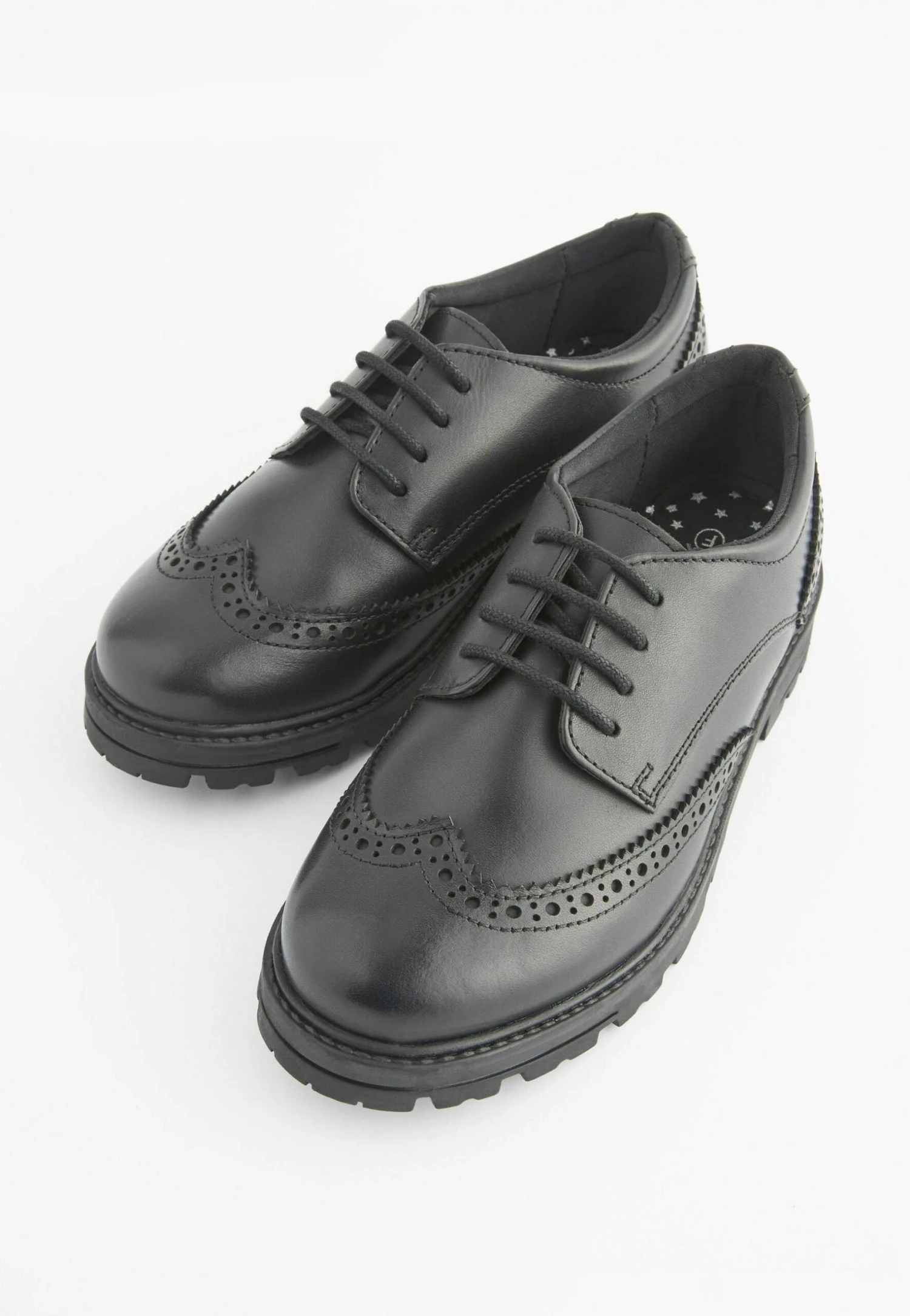Next School Chunky Brogues Wide Fit G - Zapatos De Vestir - Black 5 Next School Chunky Brogues Wide Fit G - Zapatos De Vestir - Black - Imagen 3