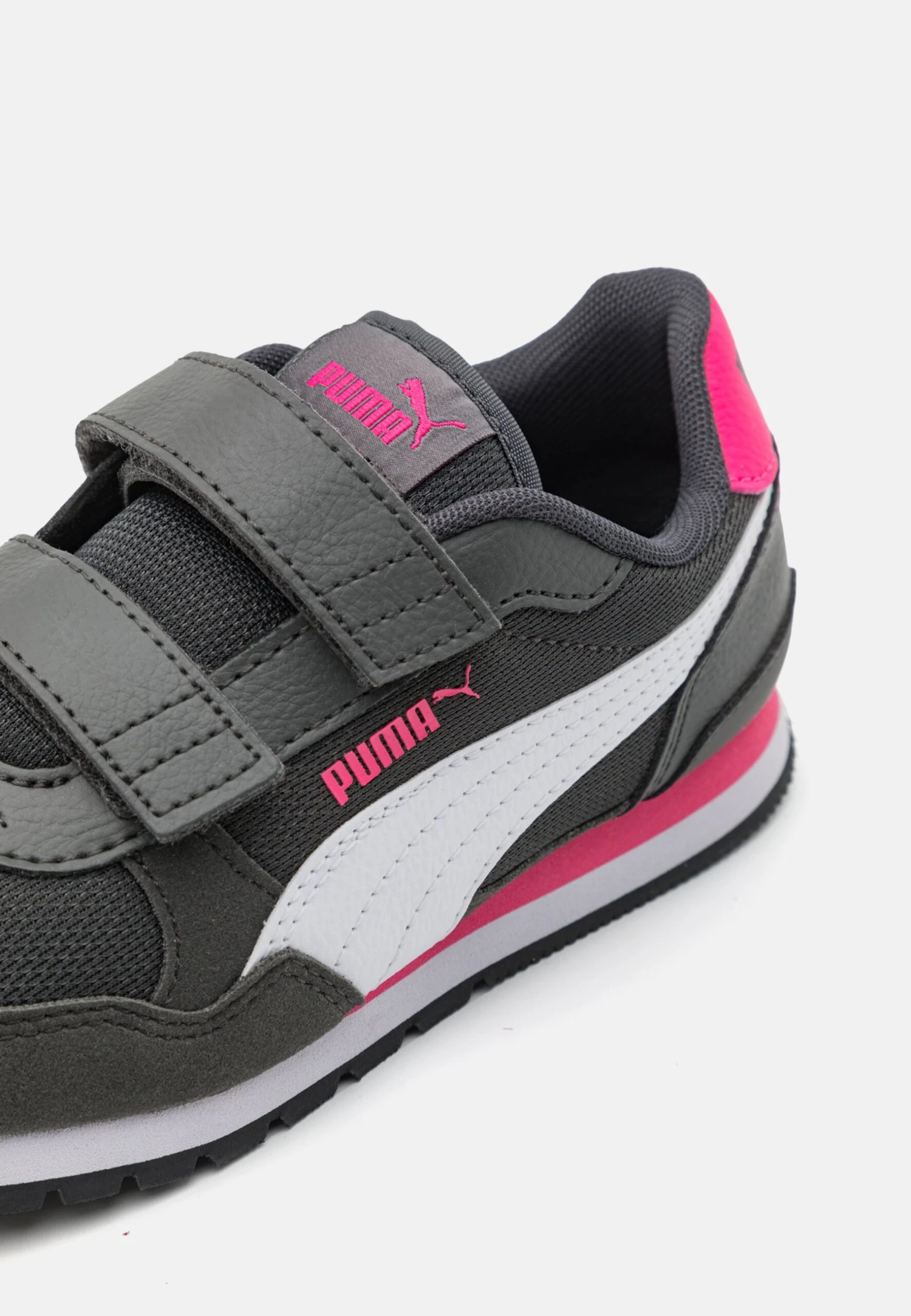 Puma St Runner Unisex - Zapatillas - Shadow Gray/White/Glowing Pink 8 Puma St Runner Unisex - Zapatillas - Shadow Gray/White/Glowing Pink - Imagen 6