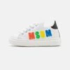 MSGM Unisex - Zapatillas - White, Multi-Coloured -tienda de zapatos 6ba3cb5aa0a34947a3d7a019bb40532b