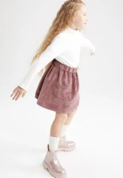 DeFacto Falda Acampanada - Light Red -tienda de zapatos 6e0674850647474a890029e22e20395e