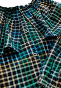 Next Collar Check Standard - Vestido Camisero - Blue/Green -tienda de zapatos 6ead47637fdc437ba2f51547087e18e1