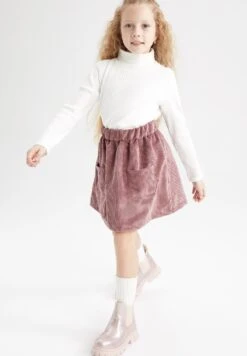 DeFacto Falda Acampanada - Light Red -tienda de zapatos 7667d16fbf7b46a89dd4dd5693d68bac