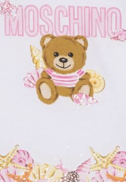 MOSCHINO Baby Skirt Set - Camiseta Estampada - White + Rosa -tienda de zapatos 79b4e32c61ec4f69ac8f54bb9f9cb8d9