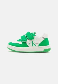 Calvin Klein Jeans Unisex - Zapatillas - Green/White