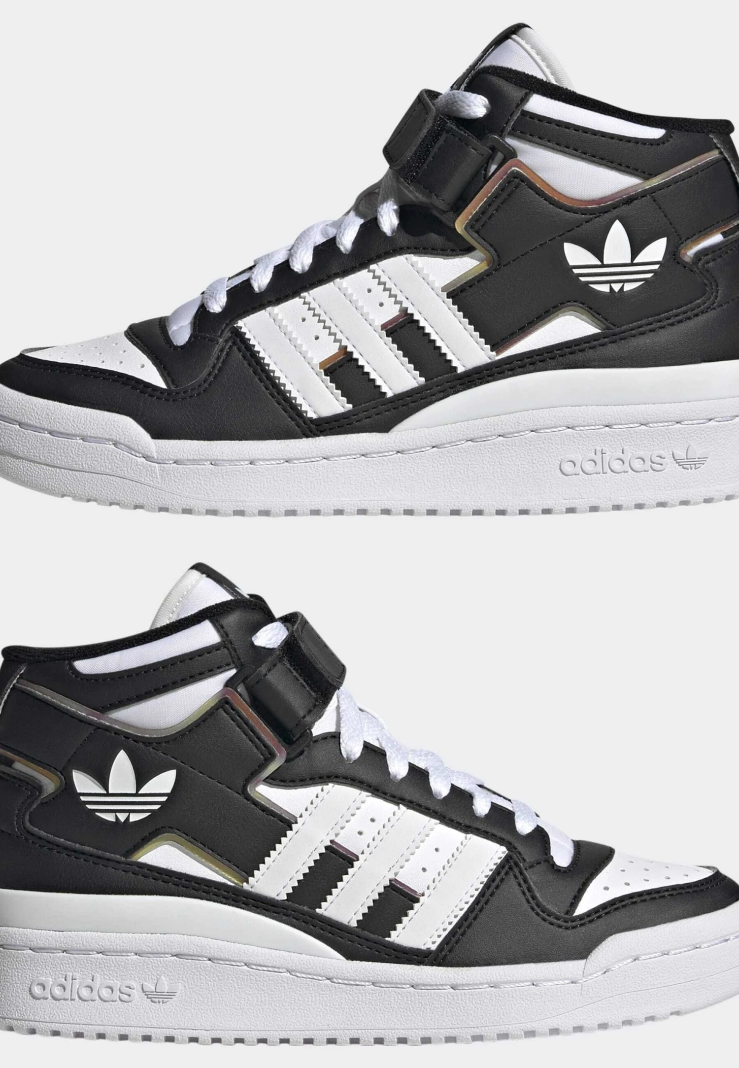 Adidas Originals Forum Mid- Zapatillas Altas - Core Black Cloud White Cloud White 11 Adidas Originals Forum Mid- Zapatillas Altas - Core Black Cloud White Cloud White - Imagen 9