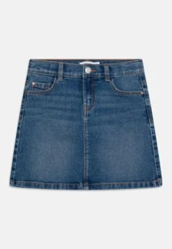 NAME IT Nkfdiana A Shape Skirt- Falda Acampanada - Medium Blue Denim