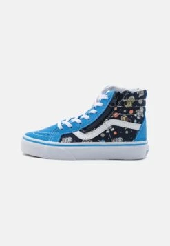 Vans Sk8 Hi Reissue Side Zip Unisex - Zapatillas Altas - Glow Black/Blue
