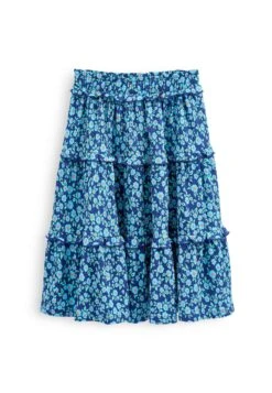 Next Standard - Falda Larga - Blue Floral -tienda de zapatos 900282cf269e477b973c5ef784bb5b73