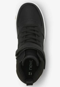 Next Single Strap Elastic Lace - Zapatillas Altas - Black -tienda de zapatos 962775d83f114f599ebd2ba9078910fd