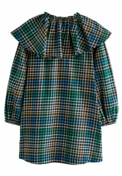 Next Collar Check Standard - Vestido Camisero - Blue/Green -tienda de zapatos 968ceb60e4424f8ca26b7774356704a7