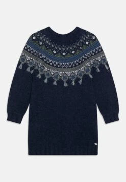 TARTINE ET CHOCOLAT Robee Fairisle Content - Vestido De Punto - Marine