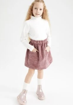 DeFacto Falda Acampanada - Light Red