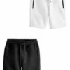 Next Technical2 Pack - Shorts - Black White 2 Next Technical2 Pack - Shorts - Black White -tienda de zapatos 9a748e471a334e0ca3076c7dfc5cd376