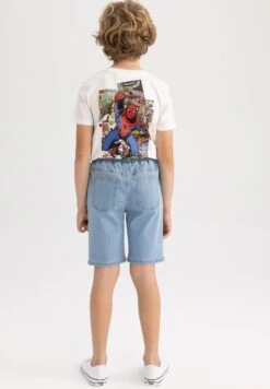 DeFacto Bermuda- Shorts Vaqueros - Blue -tienda de zapatos 9e86a391bef84106ac1ff76905407480